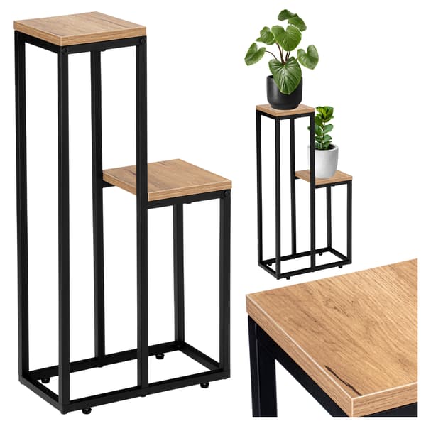 Sort stående blomsterstander HAZEL CRAFT