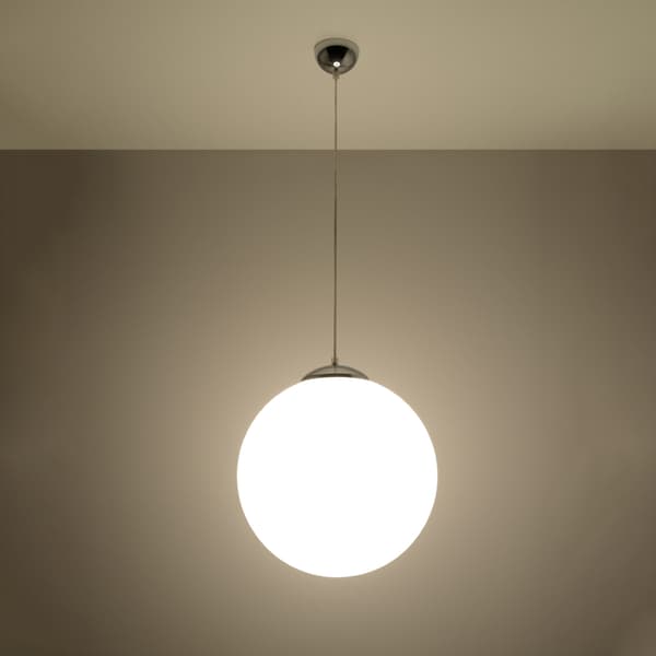 HÄNGLAMPA UGO 1 E27 VIT SOLLUX SL.0265