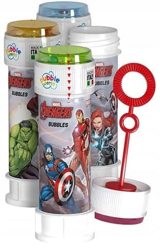 Tvålbubbor för barn AVENGERS Marvel födelsedagsfest 60ml