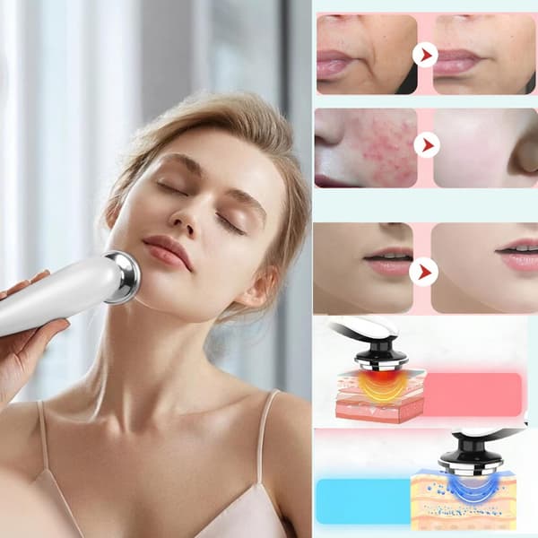 7-i-1 anti-aging-enhed med EMS, RF og LED