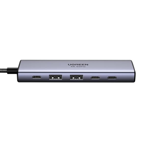USB-C-hubb Ugreen CM511, HDMI 4K 60Hz, 2x USB 3.2, 2x USB-C 3.2, PD