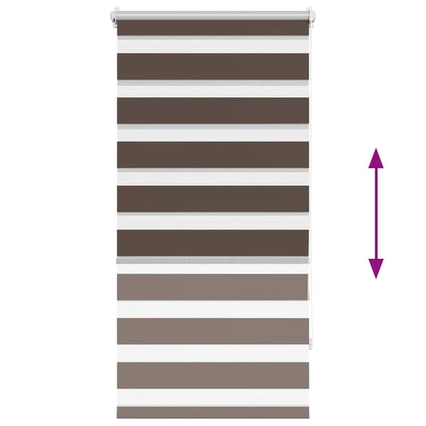 Zebra rullegardin (60 x 120 cm) Kaffe