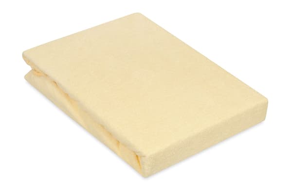 Frottélagen med elastik CLASSIC 60x120x10 Gul