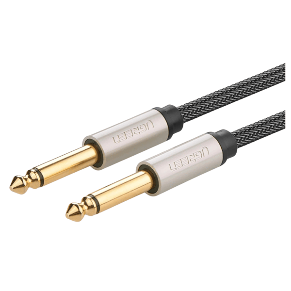 UGREEN AV128 Jackkabel 6,35 mm - 3m (grå)