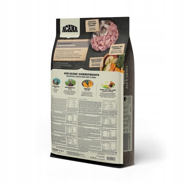 ACANA Light & Fit hundfoder 6 kg