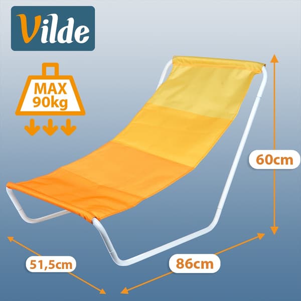 Strandbädd fällbar 2 stycken
