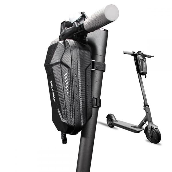 SKWA WILDMAN EL-SCOOTER MED HÅRDTASKE, L, SORT