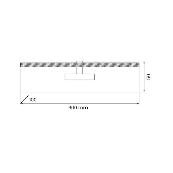 PRADO LED-VÄGGLAMPA MILAGRO ML1005