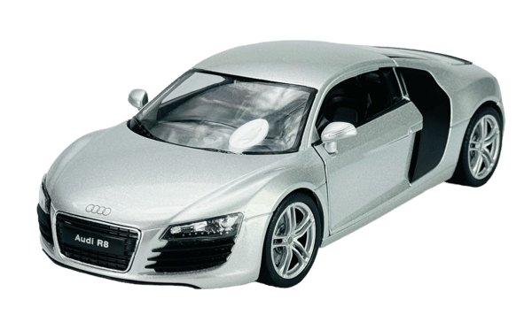 WELLY AUDI R8 SILVER 1:24 22493
