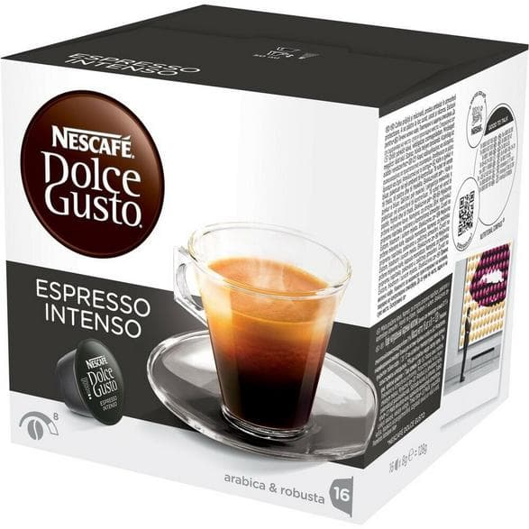 NESCAFE Dolce Gusto Espresso Intenso kapslar 16 kaffe