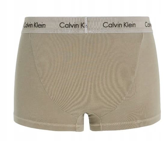 Calvin Klein herrbruna boxershorts i bomull med logotyp S