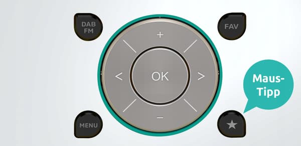Digitaalinen lastenradio DIGITRADIO 1MausTechniSat