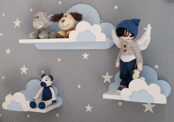 Cloud Shelves Sæt med 3 FISIA - Galaxy