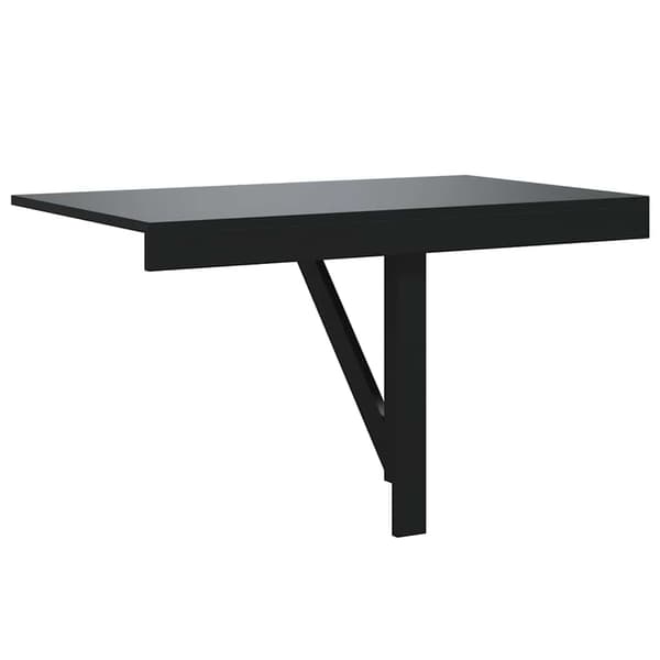 vidaXL foldbart sofabord sort 100x60x56 cm