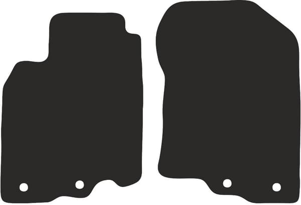 främre polyamid PREMIUM: Honda Insight II hatchback 2009-2014