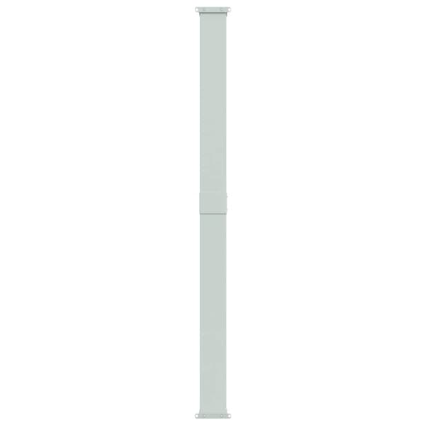 vidaXL udtrækkelig sidemarkise til terrasse 200x600 cm sort