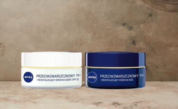 NIVEA 2-pack P + R dagkräm och natkräm 55+ 2 x 50ml