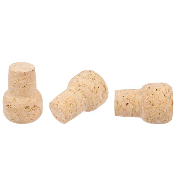 Korkpropp med svamp d 19mm - 20 st