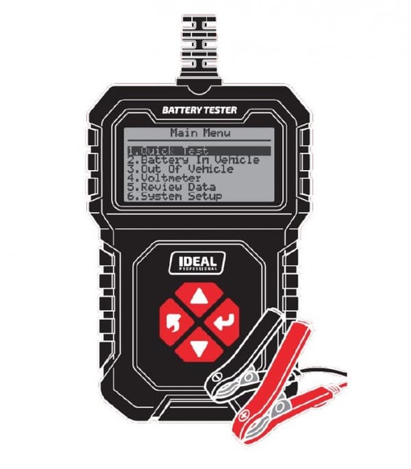 12V BATTERITESTARE BDT107 - BW BDT107