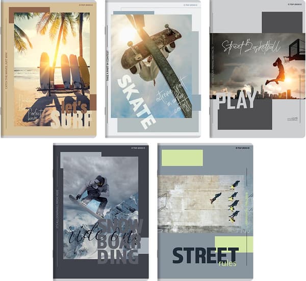 Stationery Plus Notebook A5/60 Högkvalitativt papper för