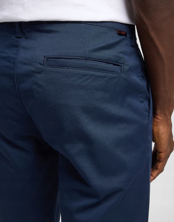 Lee Regular Chino Mørkeblå Bomulds Chinos W31 L32