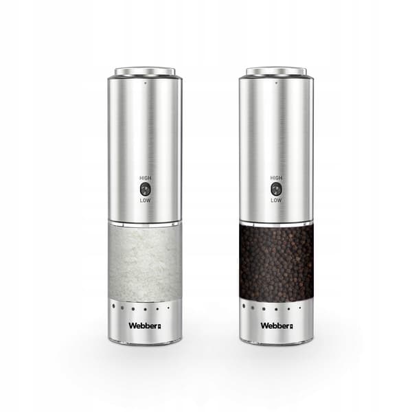 ELEKTRISK PEPPAR- OCH SALTKVARN BATTERI USB-SALTKVARN