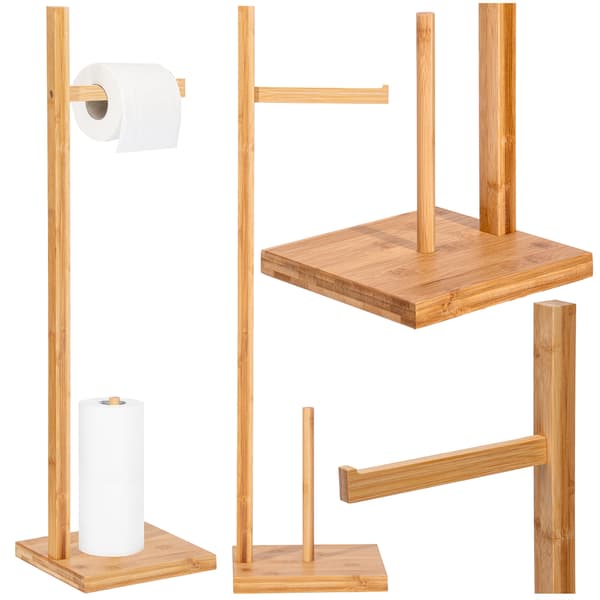 KEFAS luonnonbambuinen wc-paperiteline