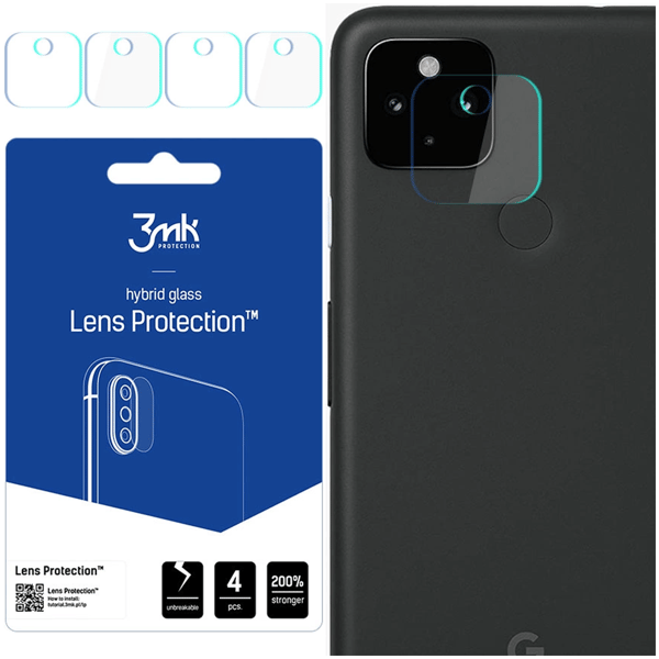 Google Pixel 4A 5G – 3mk linsskydd