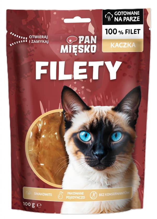 Mr. Meat | Kattgodis - Ankfiléer 100g