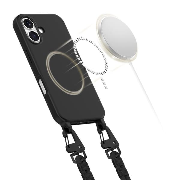 TECH-PROTECT MAGNÆSKE MAGSAFE IPHONE 16 SORT