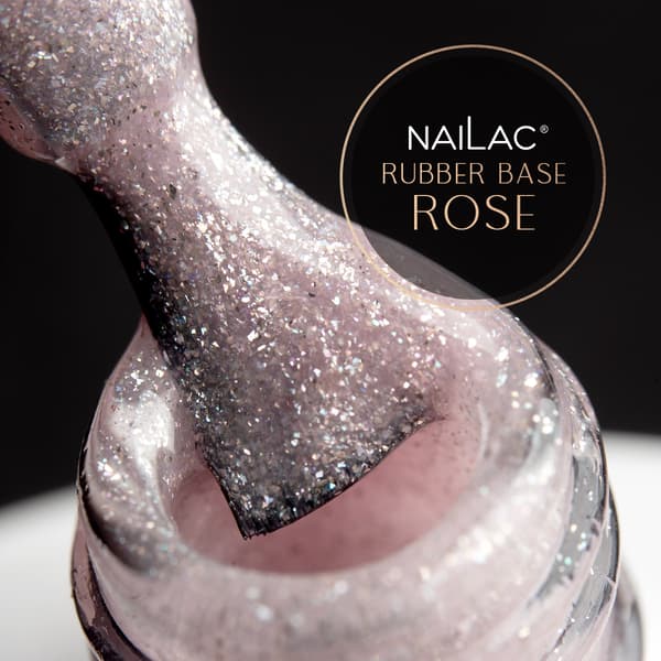 Rose NaiLac gummibas 7ml