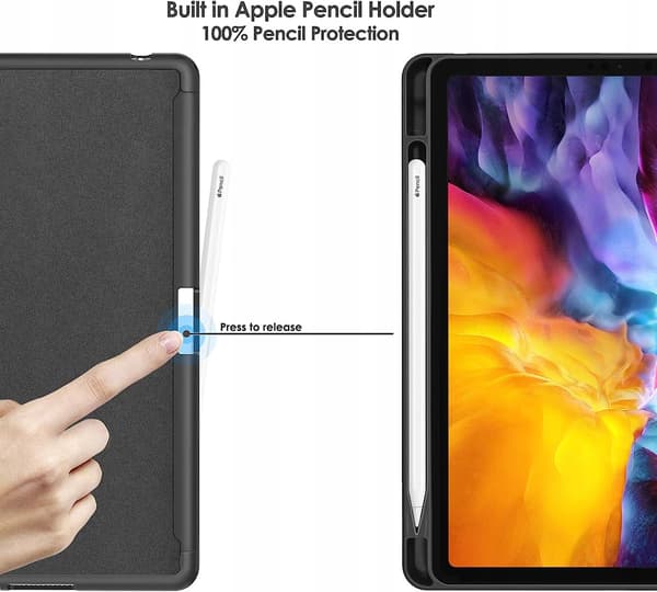 ETUI TIL APPLE IPAD PRO 11" 4/3. generation / IPAD AIR 5/4. generation BLÅ LUKKET