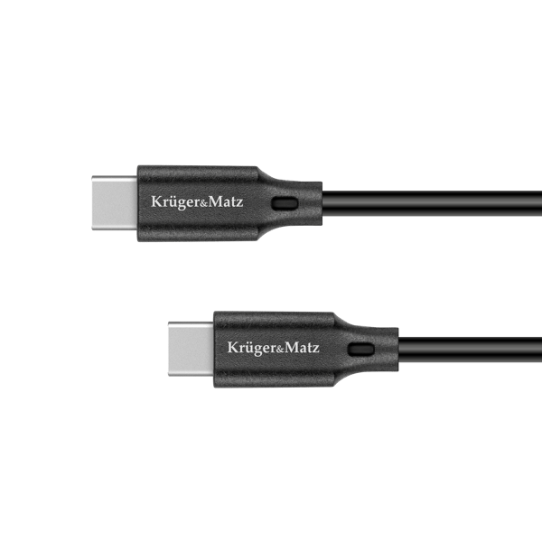 Kruger og Matz USB-C kabel 2,5m PD 100W 5A