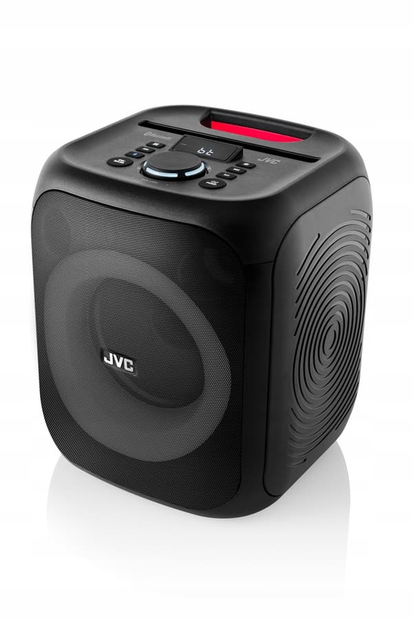 KARAOKE Partyhøjttaler JVC sort TWS / Bluetooth / USB + mikrofon