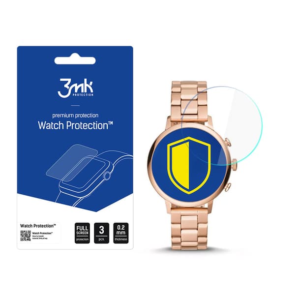 Fossil Q Venture HR Gen 4 - 3mk Kellonsuoja FlexibleGlass