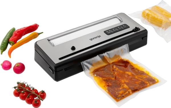 GORENJE VS110BE Vacuum Sealer Silver-Svart