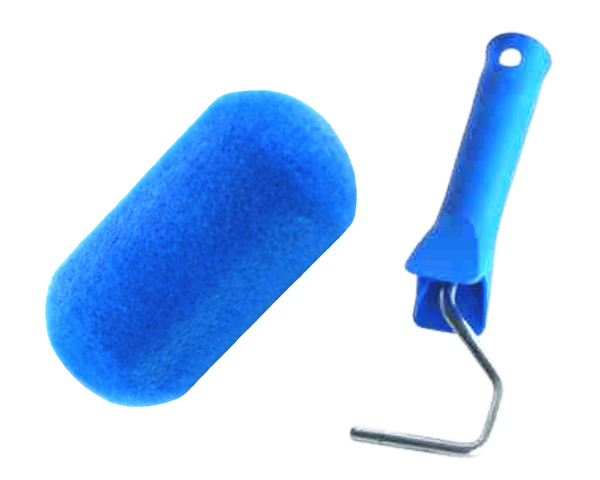 Malerulle universal Flock blå 35X70mm