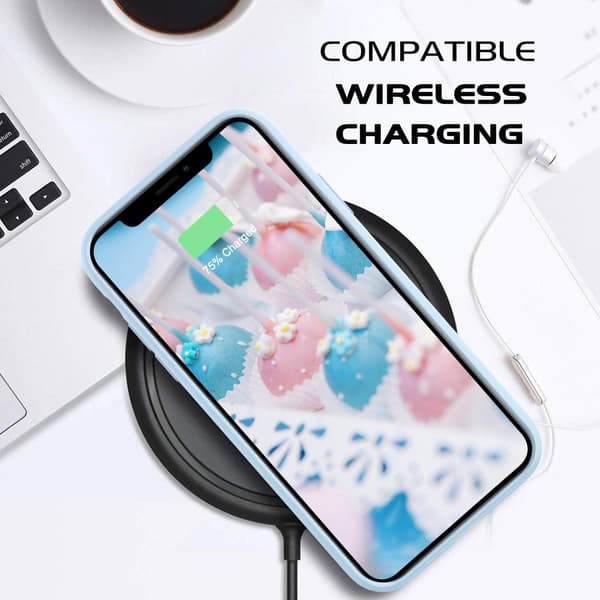 COVER TIL APPLE IPHONE 11 PRO MAX BLÅ SILIKONE BAGSIDER