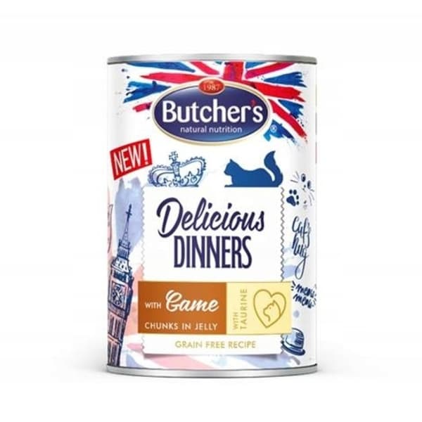 Butcher's Delicious Dinners våtfoder för katter 30 x 400 g