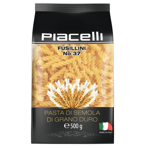 Piacelli Fusillini Semolina Pasta 500 g