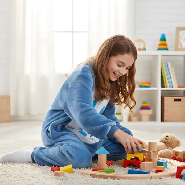 Kigurumi-pyjamas för barn 135-145 cm