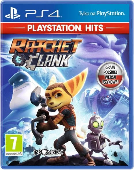 PS4 PlayStation HITS Ratchet & Clank-spil (PS5-kompatibelt)