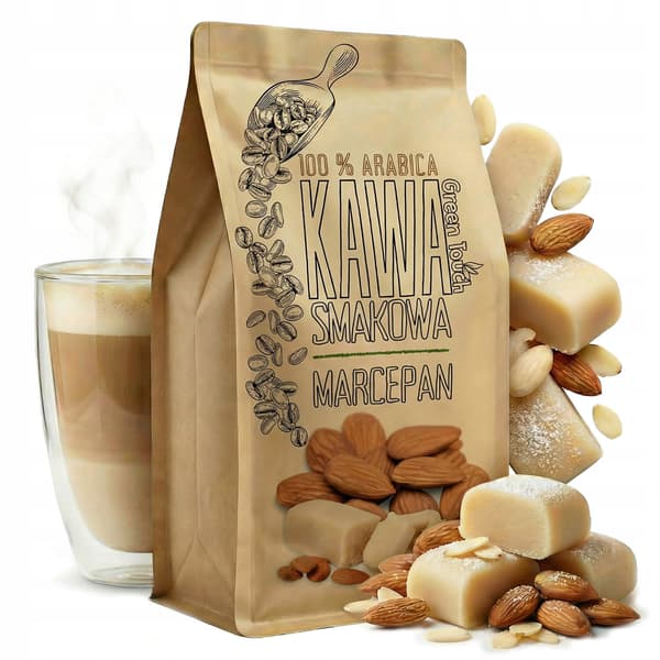 Malet kaffe med marcipansmag 250 g Green Touch