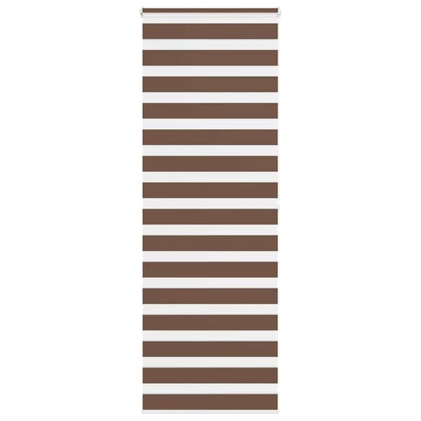 vidaXL Zebra rullegardin, birk, stofbredde 85,9 cm, polyester
