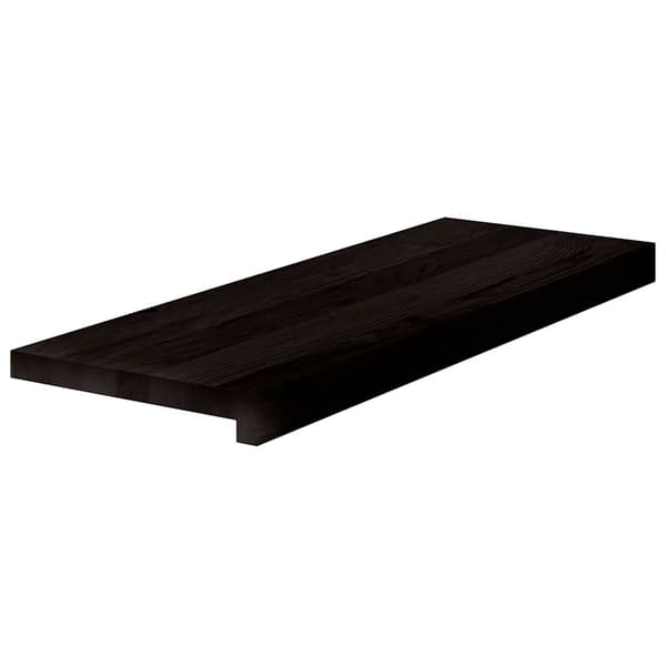 vidaXL trappetrin 2 stk. brun 70x30x2 cm massivt egetræ