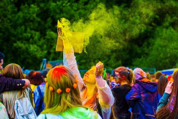 Holi Sydänjauhe Pinkki 70g