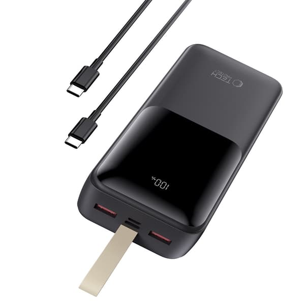 TECH-PROTECT PB03 VARAVARA 30000MAH 22.5W MUSTA