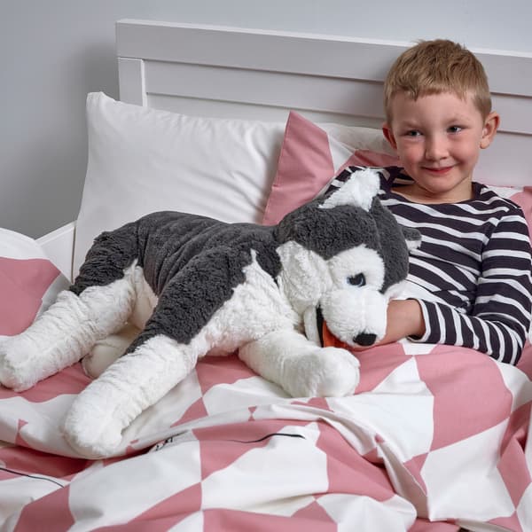 IKEA LIVLIG HUSKY hundeplys 70cm
