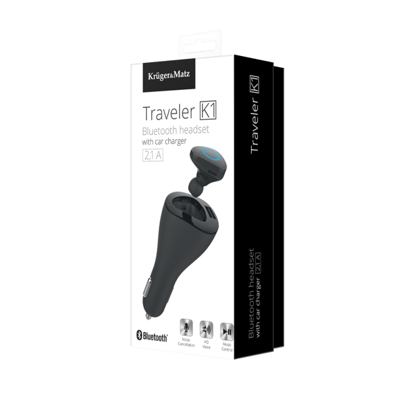 Bluetooth-hörlurar Kruger&Matz Traveler K1