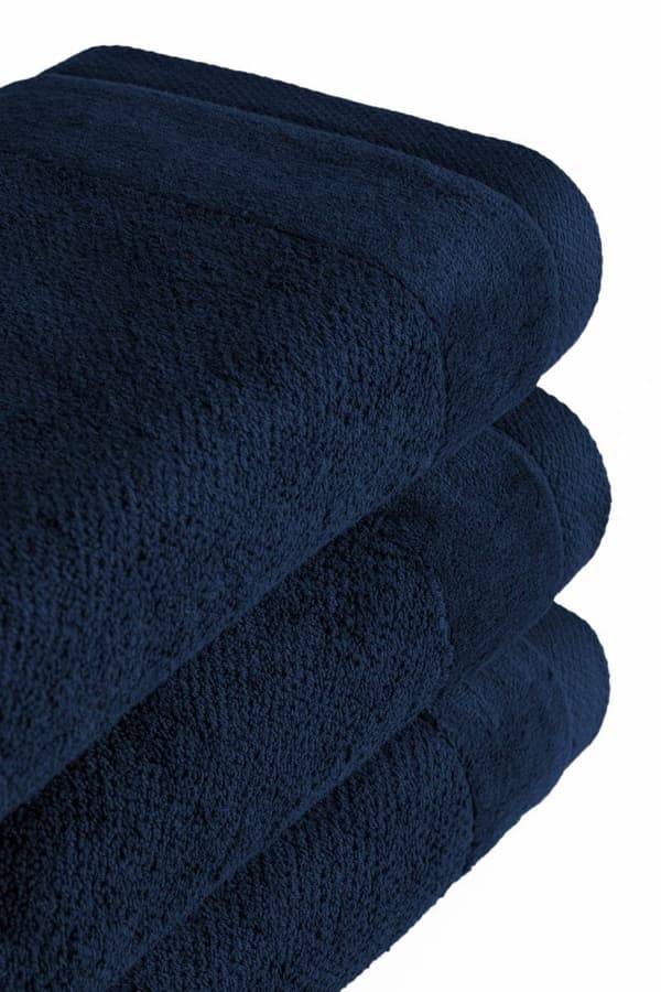 Vito handduk 70x140 Marinblå 550g 100% bomull